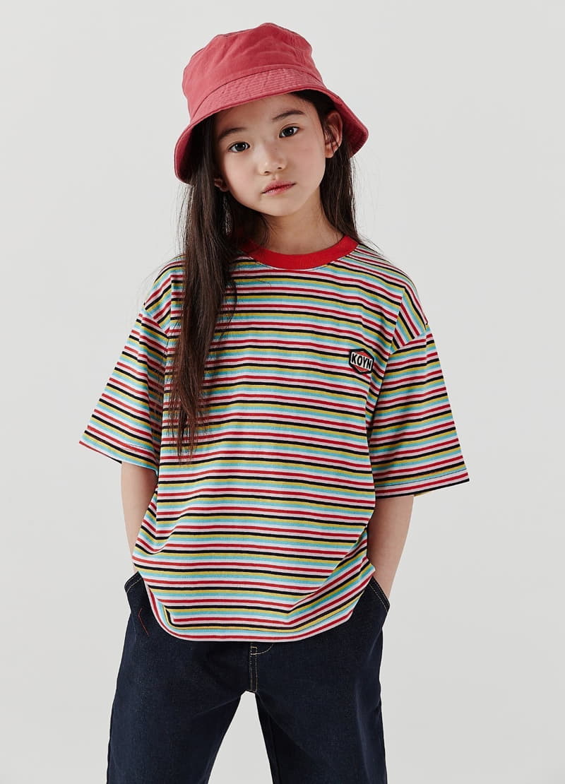 Kokoyarn - Korean Children Fashion - #kidsstore - Multi Color Tee