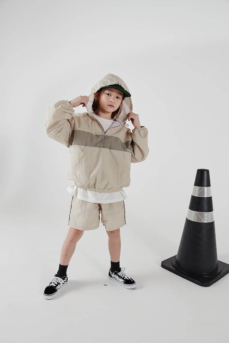 Kokoyarn - Korean Children Fashion - #minifashionista - Hoody Anorak Top Bottom Set - 12