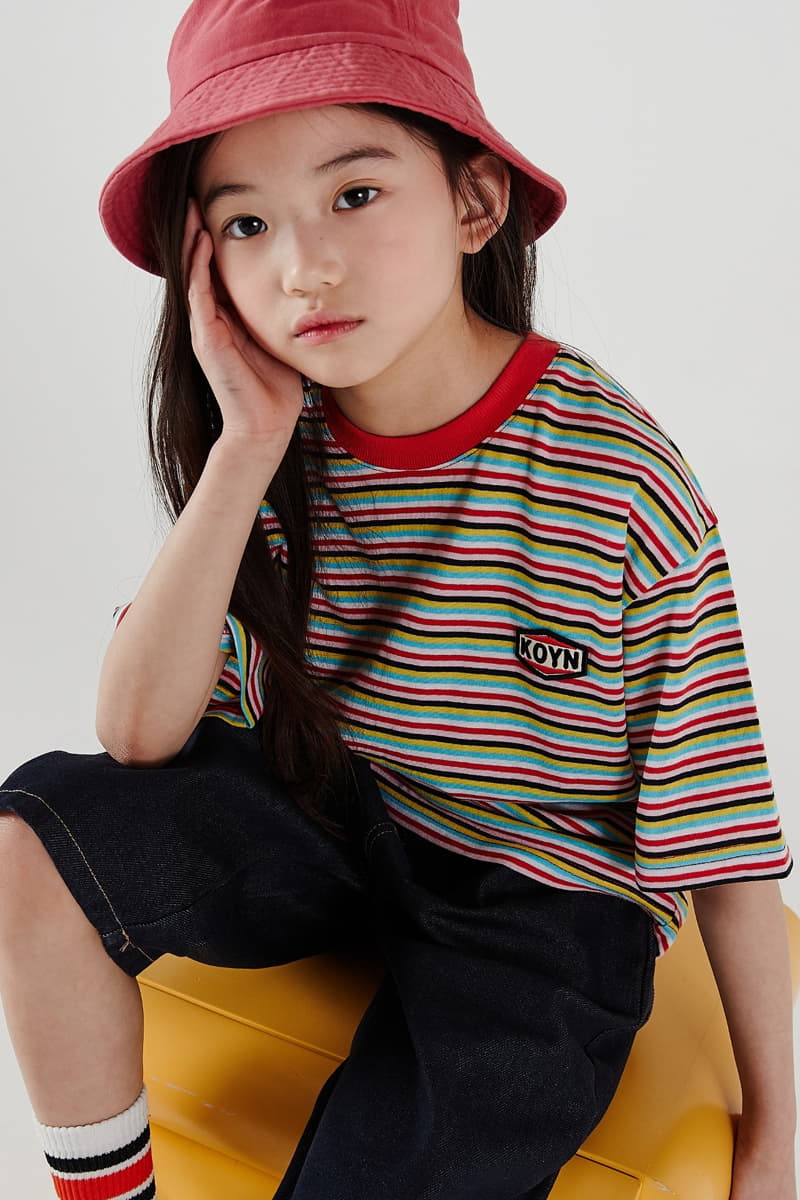 Kokoyarn - Korean Children Fashion - #minifashionista - Multi Color Tee - 6