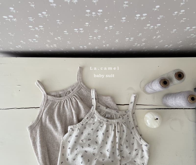 La Camel - Korean Baby Fashion - #babyootd - Bonbon Bodysuit - 3