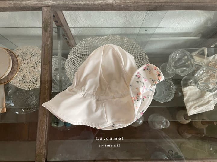 La Camel - Korean Children Fashion - #childofig - Honey Reversible Swim Hat - 3