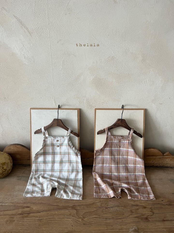 Lala - Korean Baby Fashion - #babyoninstagram - Everyday Check Bodysuit - 10