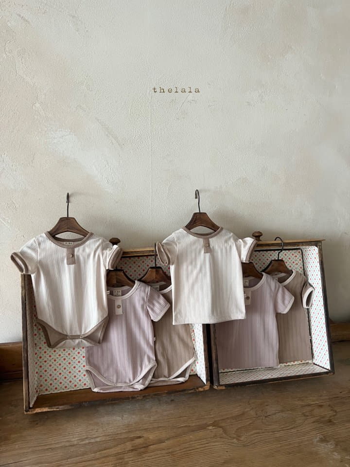 Lala - Korean Baby Fashion - #babyoninstagram - Danjjak Bodysuit - 3