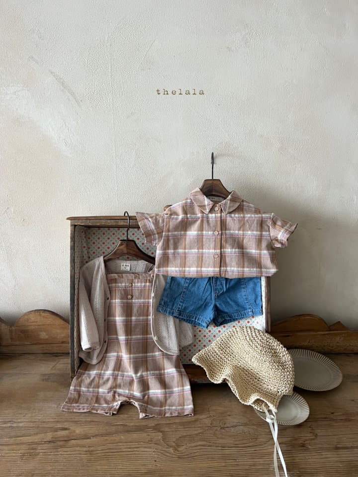 Lala - Korean Children Fashion - #childofig - Everyday Check Shirt - 4