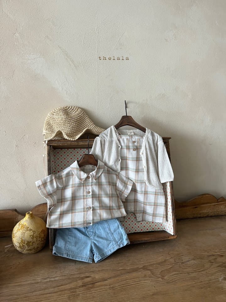 Lala - Korean Children Fashion - #designkidswear - Everyday Check Shirt - 5