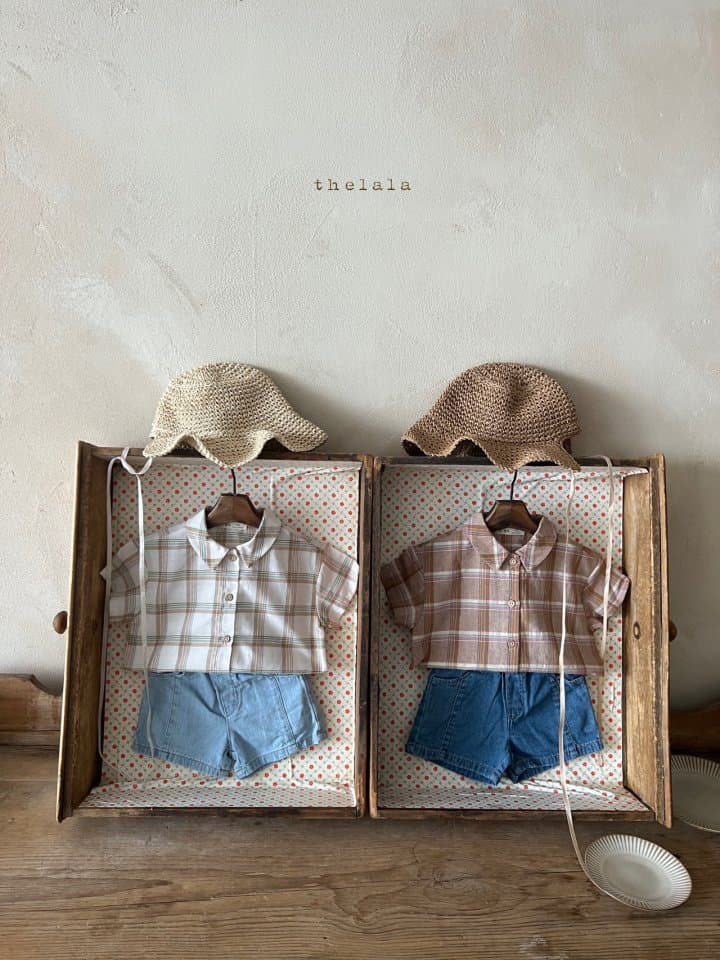 Lala - Korean Children Fashion - #discoveringself - Everyday Check Shirt - 6