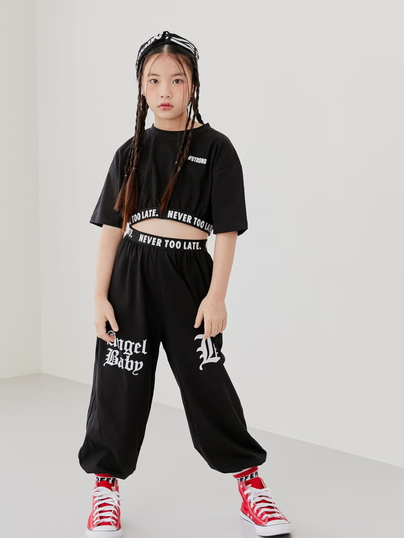 Lilas - Korean Children Fashion - #discoveringself - Band Crop Tee - 11