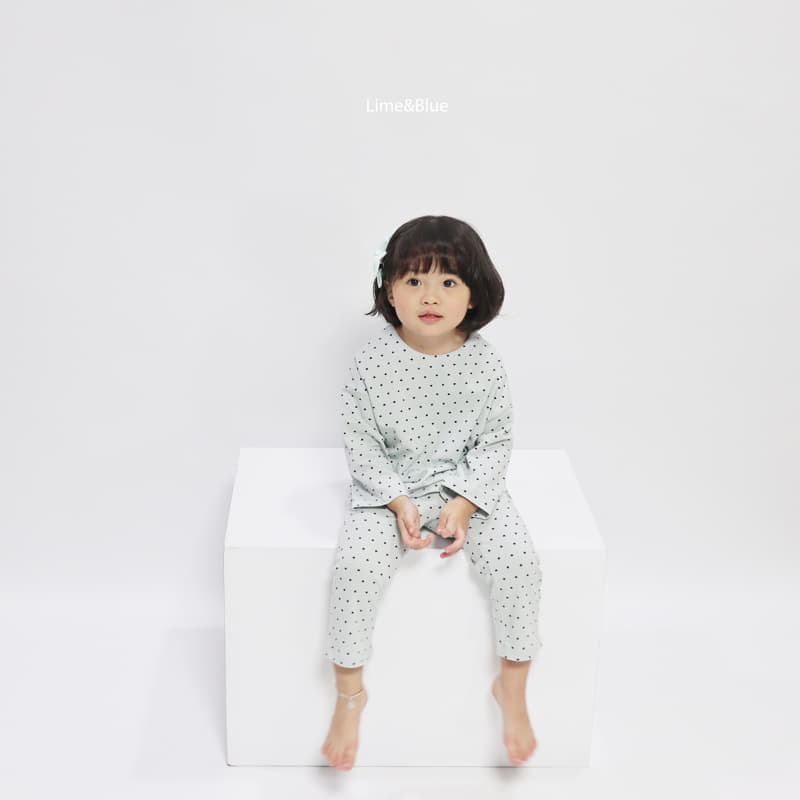 Lime & Blue - Korean Children Fashion - #fashionkids - Hear Best Family Easywear - 10