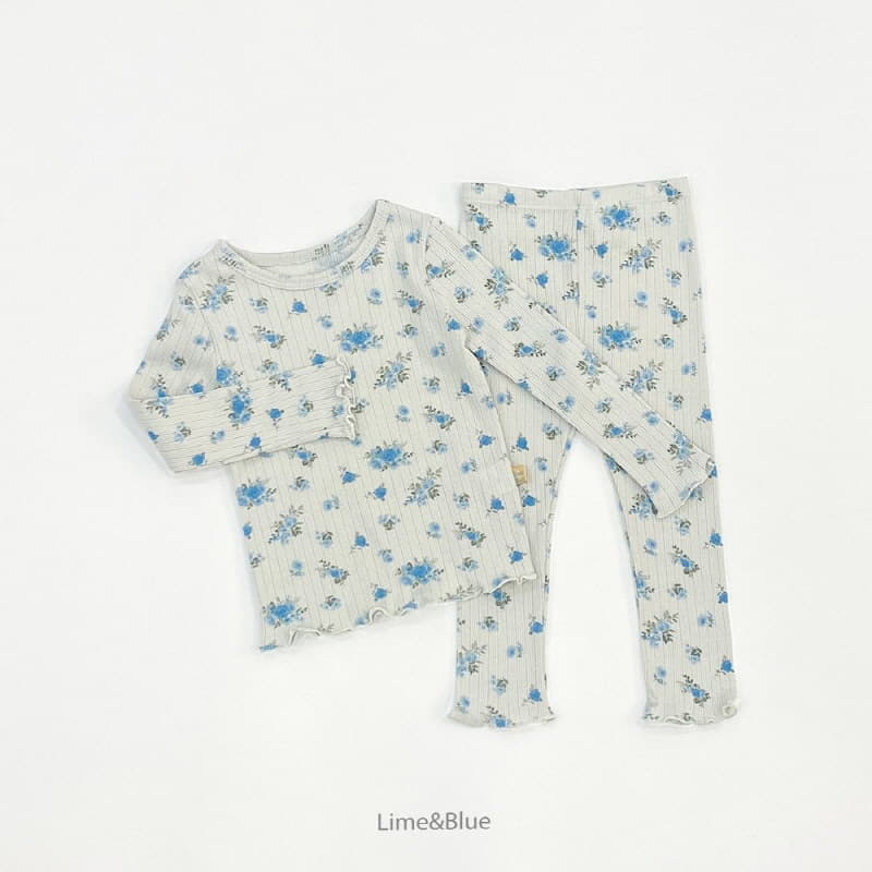 Lime & Blue - Korean Children Fashion - #magicofchildhood - Veronica Easywear - 4