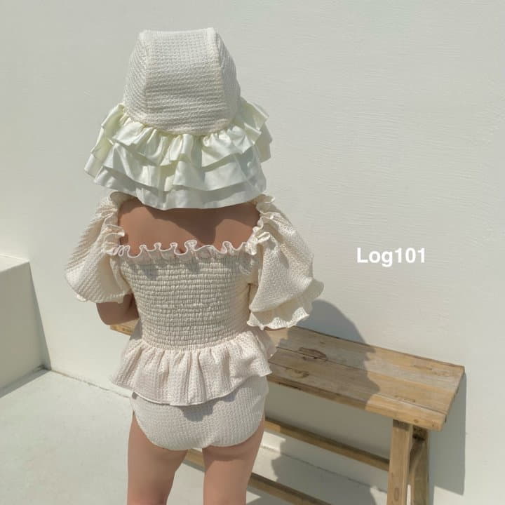 Log101 - Korean Children Fashion - #Kfashion4kids - Log Smocked Two Piece - 10