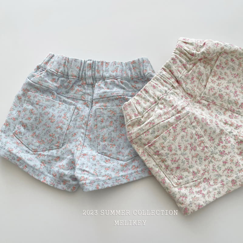 Melikey - Korean Children Fashion - #Kfashion4kids - Flower Pocket Shorts - 5