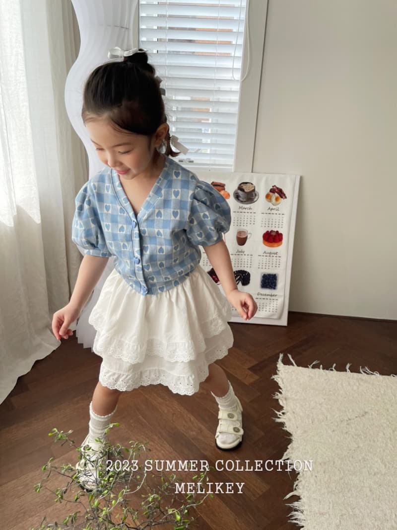 Melikey - Korean Children Fashion - #childofig - Heart Puff Cardigan - 10