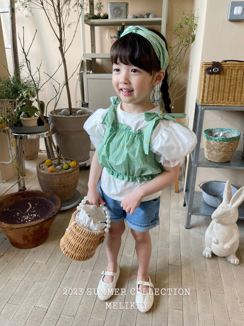 Melikey - Korean Children Fashion - #childofig - Nobang Puff Tee - 6