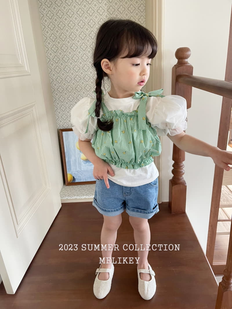 Melikey - Korean Children Fashion - #childofig - Nobang Puff Tee - 7