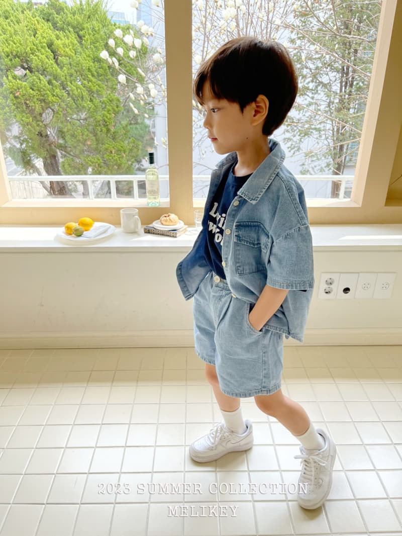 Melikey - Korean Children Fashion - #childofig - Short Sleeves Shirt - 3