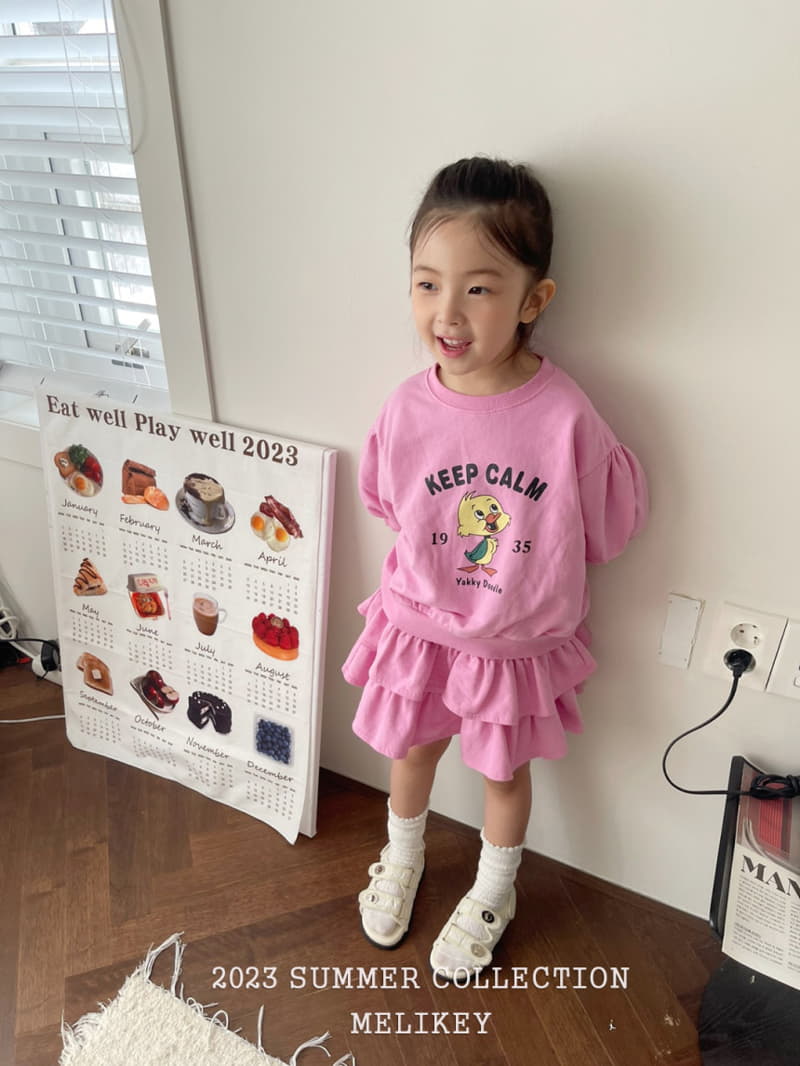 Melikey - Korean Children Fashion - #childofig - Duck Cancan Top Bottom Set - 8