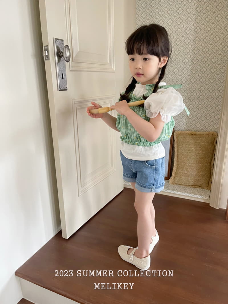 Melikey - Korean Children Fashion - #discoveringself - Nobang Puff Tee - 10