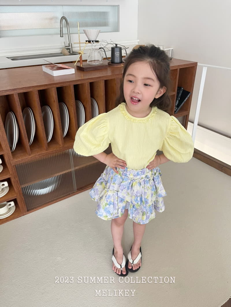 Melikey - Korean Children Fashion - #discoveringself - Candy Puff Tee