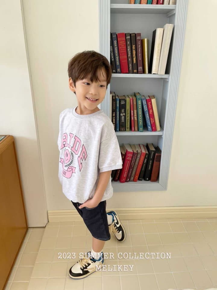 Melikey - Korean Children Fashion - #discoveringself - To Be Short Sleeves Sweatshirt - 12