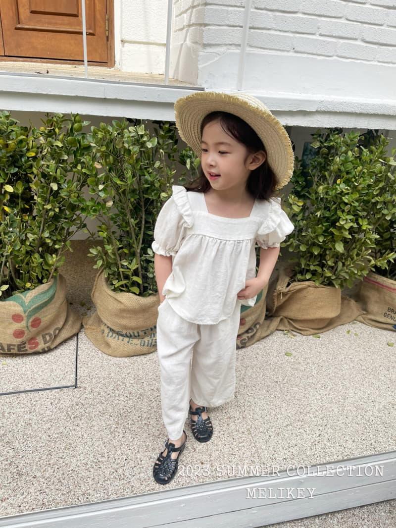 Melikey - Korean Children Fashion - #fashionkids - Charlang Linen Set - 3