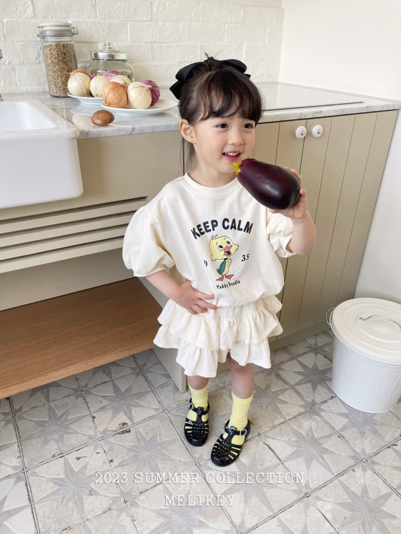 Melikey - Korean Children Fashion - #fashionkids - Duck Cancan Top Bottom Set - 12