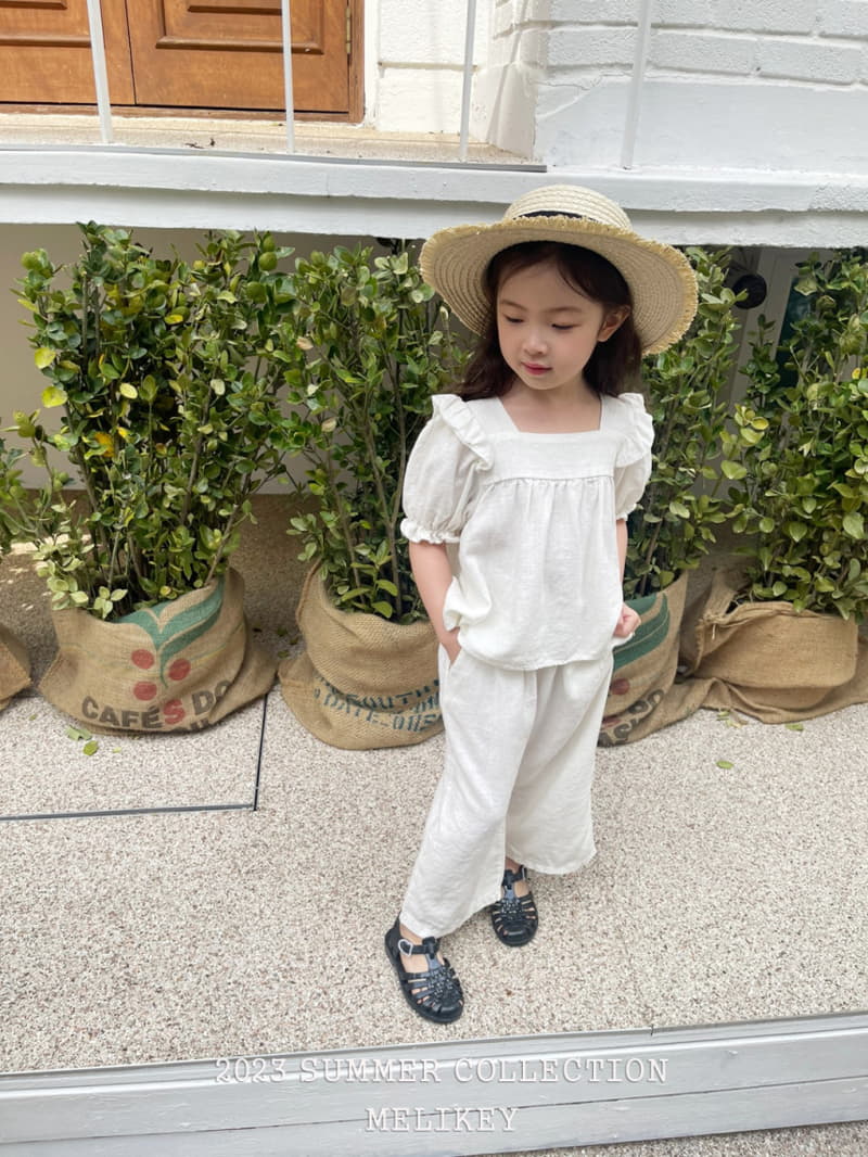 Melikey - Korean Children Fashion - #fashionkids - Charlang Linen Set - 4