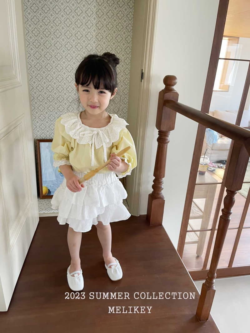 Melikey - Korean Children Fashion - #kidsstore - Unbal Less Skirt