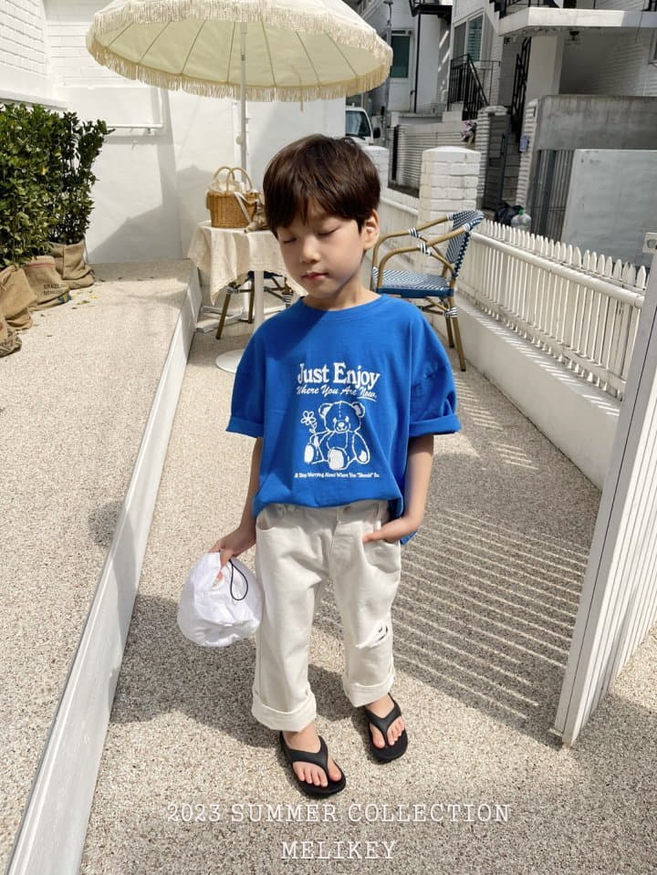 Melikey - Korean Children Fashion - #kidsstore - Just Bear Tee - 12