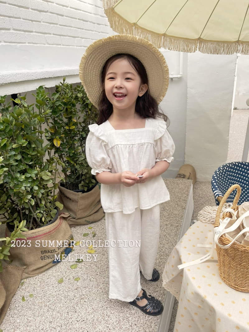 Melikey - Korean Children Fashion - #kidzfashiontrend - Charlang Linen Set - 6