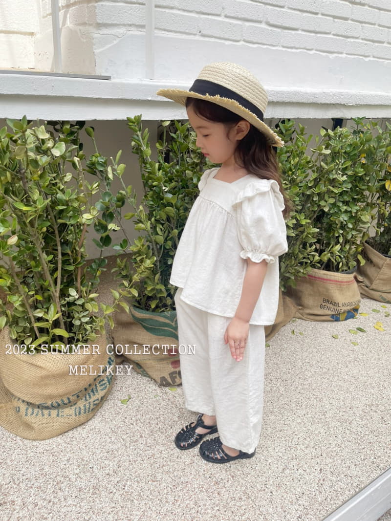 Melikey - Korean Children Fashion - #littlefashionista - Charlang Linen Set - 8