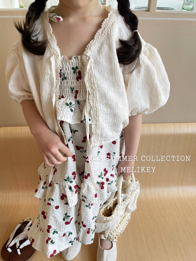 Melikey - Korean Children Fashion - #littlefashionista - Natural Cardigan - 8