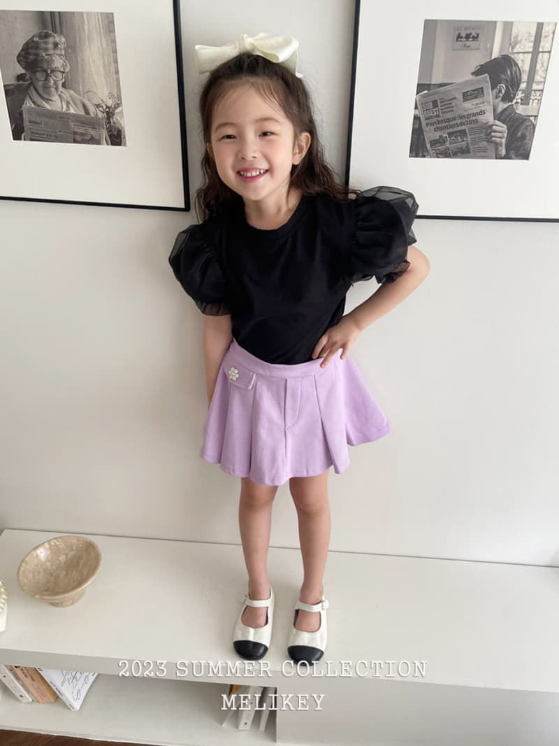 Melikey - Korean Children Fashion - #magicofchildhood - Bunddo Wrinkle Skirt