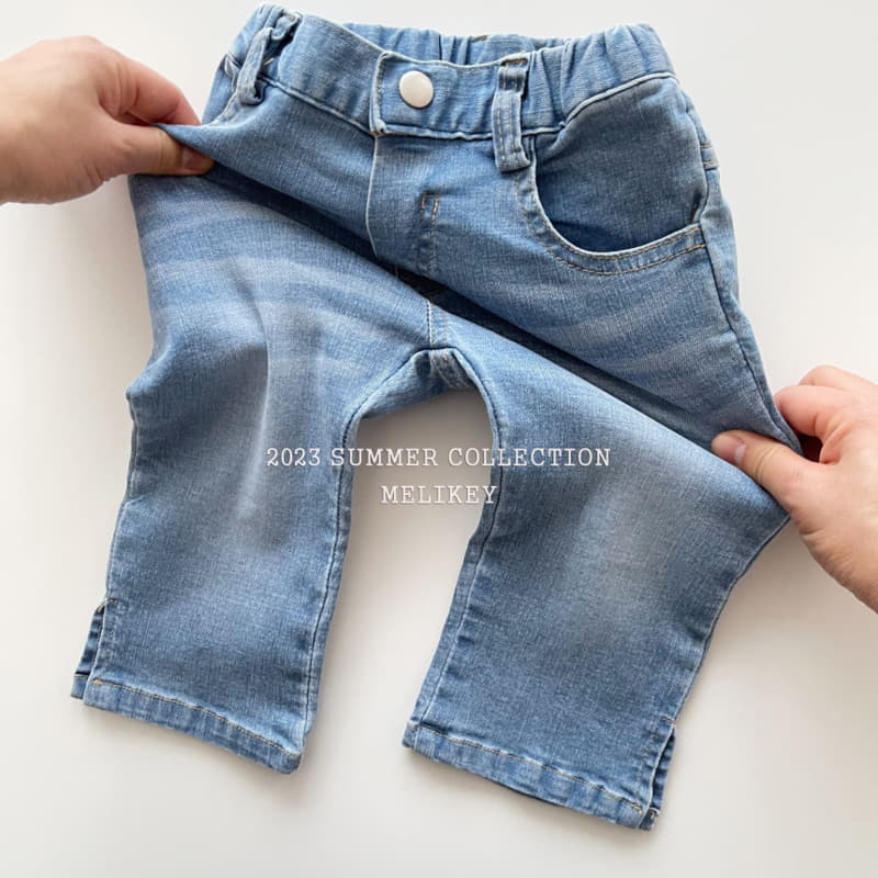 Melikey - Korean Children Fashion - #magicofchildhood - slit Straight Pants - 6