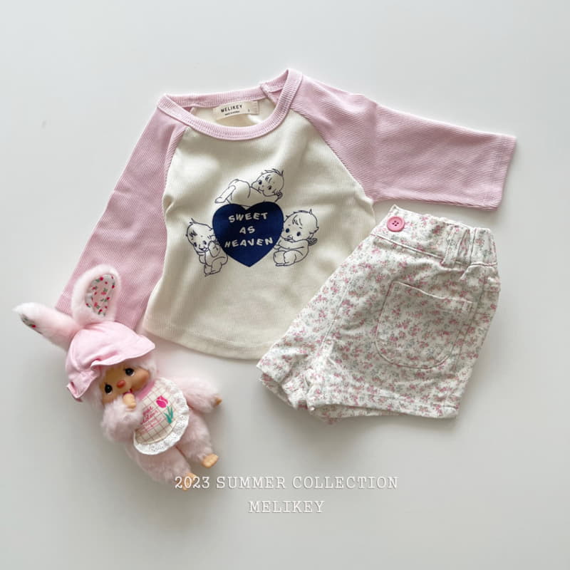 Melikey - Korean Children Fashion - #minifashionista - Angel Raglan Tee - 11