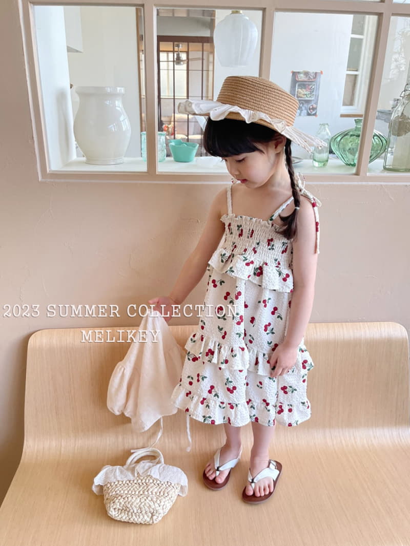 Melikey - Korean Children Fashion - #minifashionista - Smocked Cancan One-piece - 7