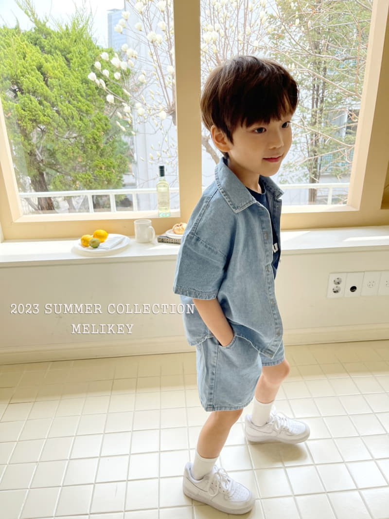 Melikey - Korean Children Fashion - #minifashionista - Short Sleeves Shirt