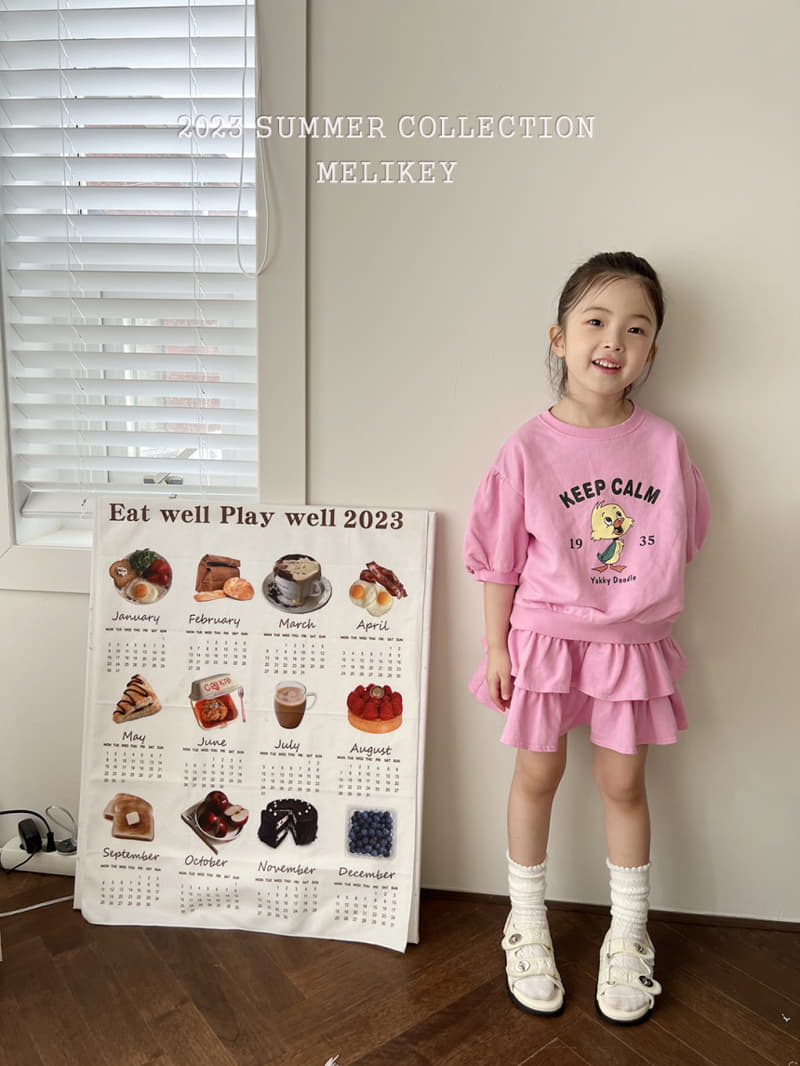 Melikey - Korean Children Fashion - #minifashionista - Duck Cancan Top Bottom Set - 3