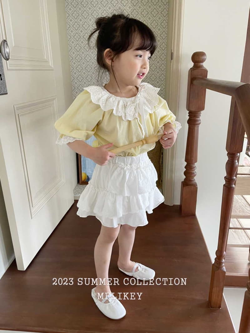 Melikey - Korean Children Fashion - #prettylittlegirls - Unbal Less Skirt - 7