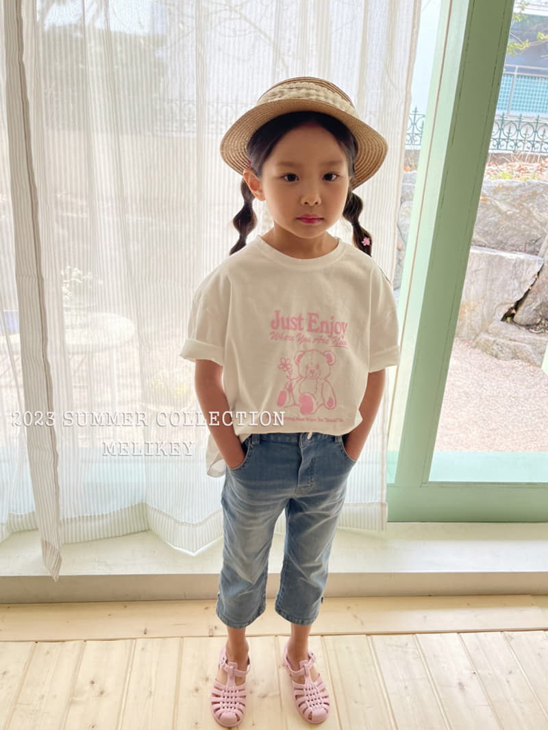 Melikey - Korean Children Fashion - #prettylittlegirls - slit Straight Pants - 8