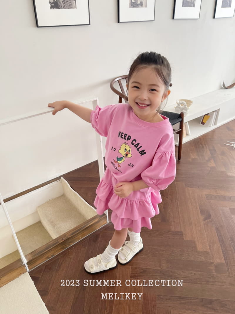 Melikey - Korean Children Fashion - #minifashionista - Duck Cancan Top Bottom Set - 4