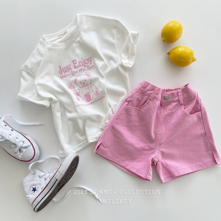 Melikey - Korean Children Fashion - #todddlerfashion - Just Bear Tee - 4