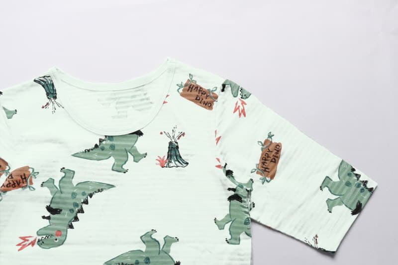 Mellis - Korean Children Fashion - #childofig - Happy Dino Capri Jacquard - 3