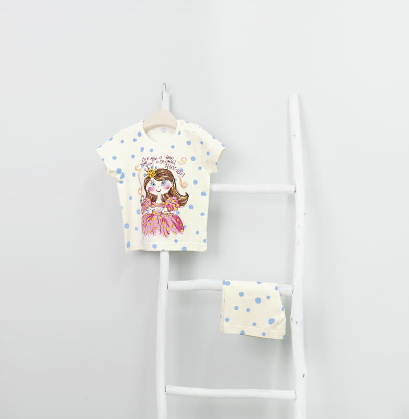 Mellis - Korean Children Fashion - #childofig - Dot Princess Sluv Cotton Modal