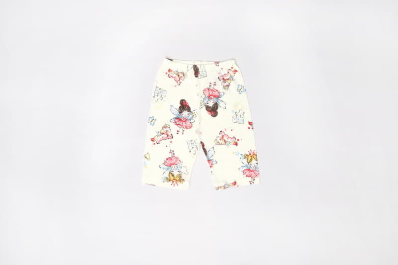 Mellis - Korean Children Fashion - #kidsshorts - Mini Fairy Capri Jacquard - 2