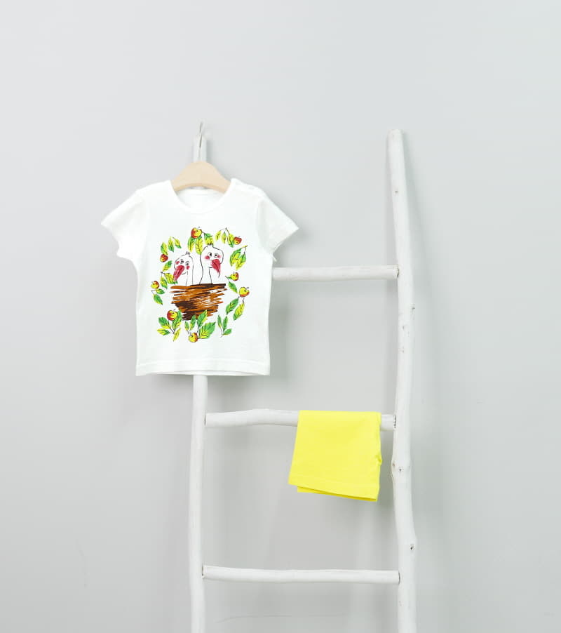 Mellis - Korean Children Fashion - #kidsstore - Twin Bird Sluv Cotton Modal