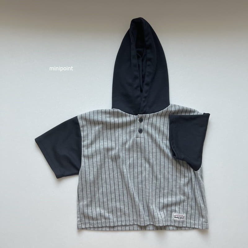 Minipoint - Korean Children Fashion - #littlefashionista - Baseball Hoody - 2