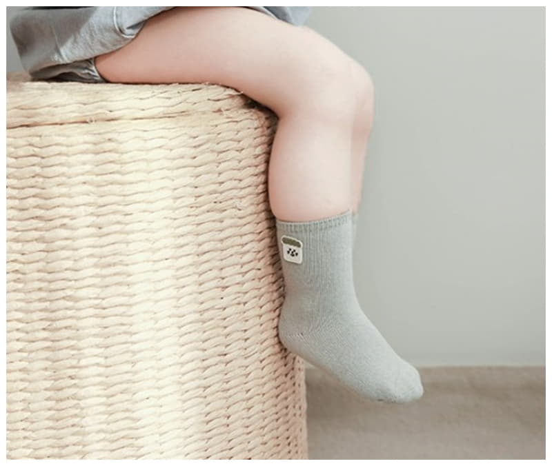 Miso - Korean Baby Fashion - #smilingbaby - Mushroom Socks Set - 4