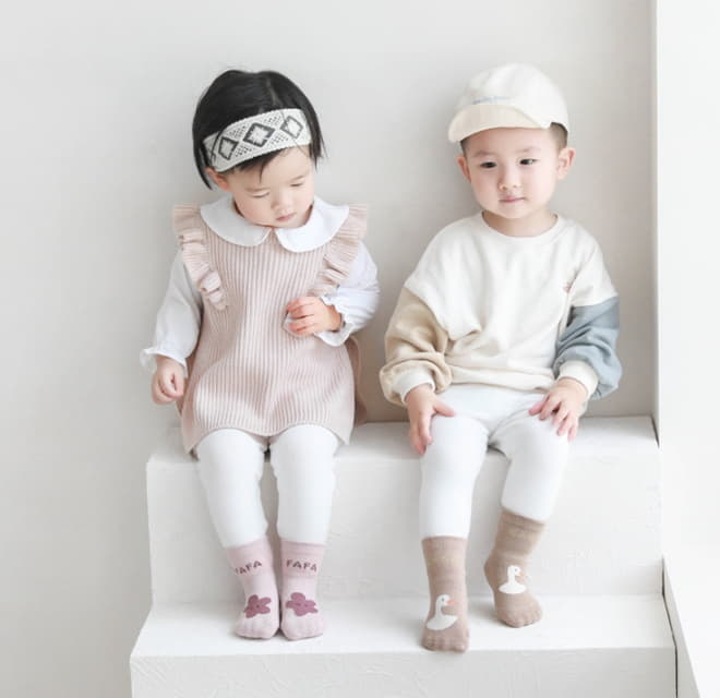 Miso - Korean Baby Fashion - #babygirlfashion - Tinny Socks - 6