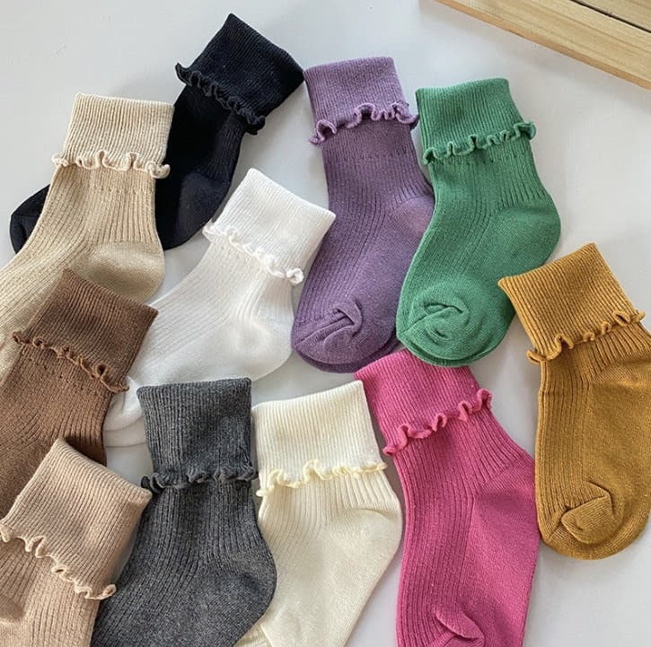 Miso - Korean Children Fashion - #kidsshorts - Twist Socks