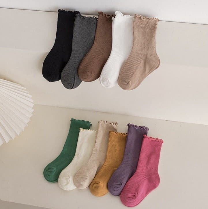 Miso - Korean Children Fashion - #kidzfashiontrend - Twist Socks - 3